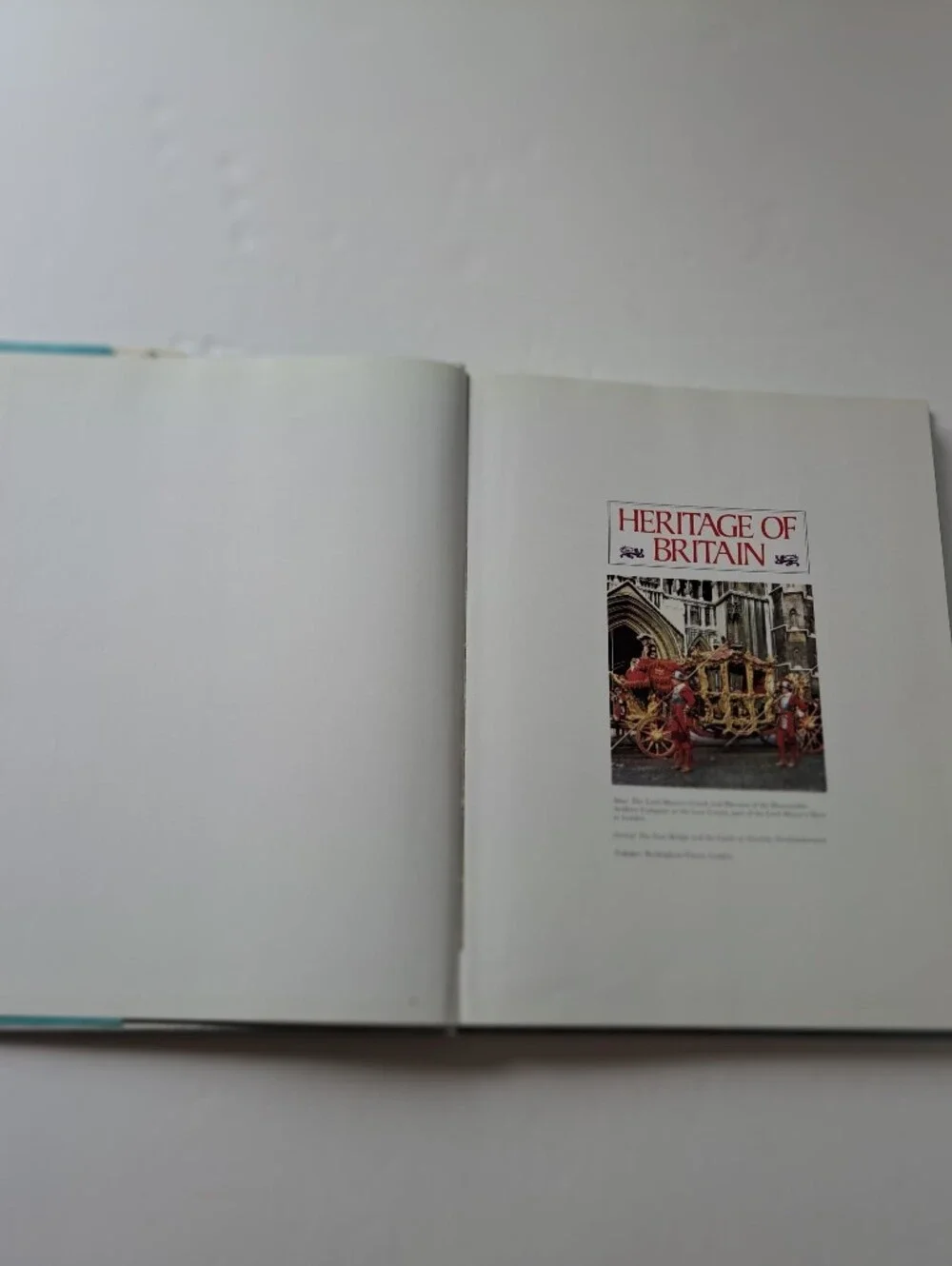 Heritage of Britain by A. L. Rowse - Illustrated Hardcover